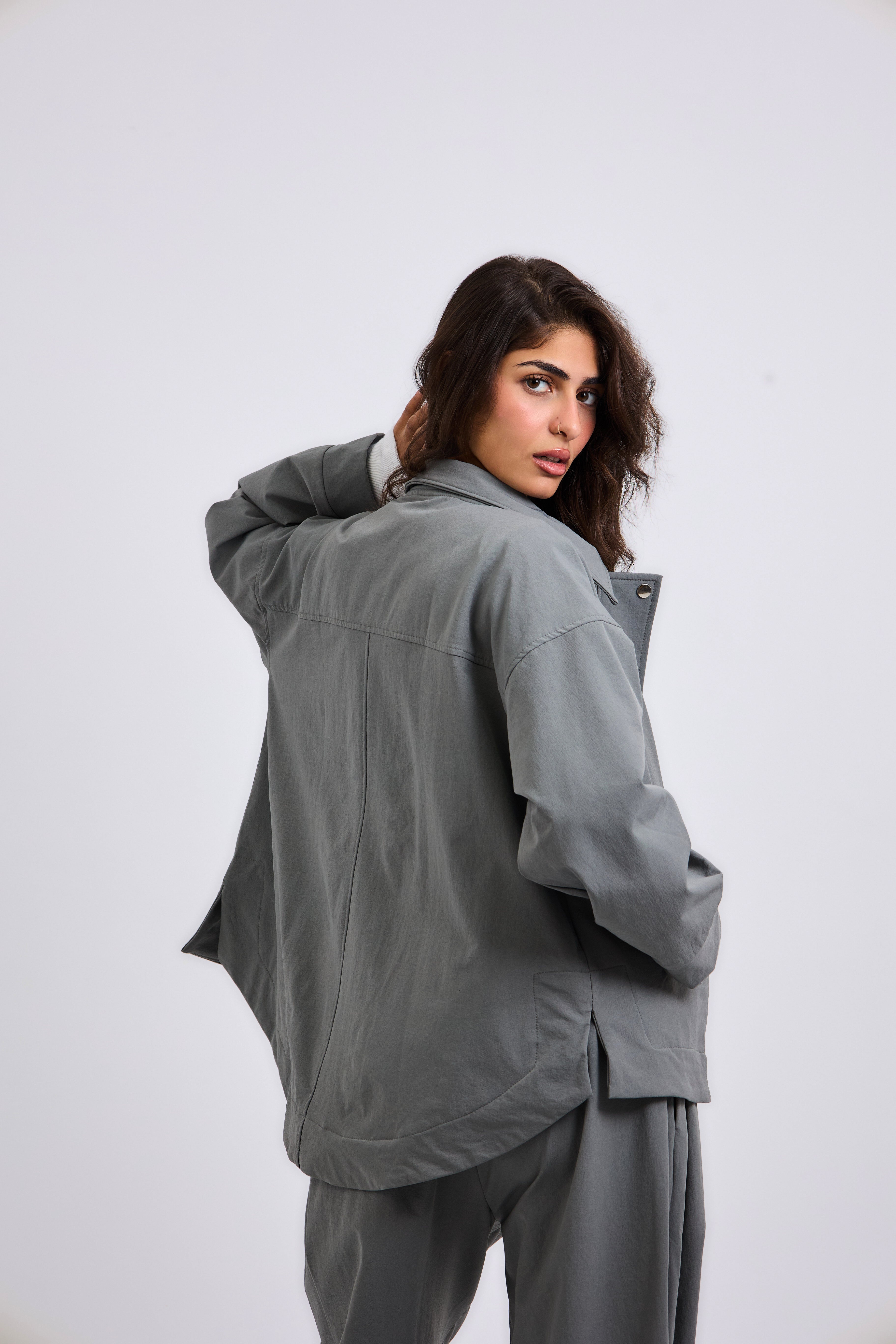 On Point Jacket Grey - AB ESSENTIALS