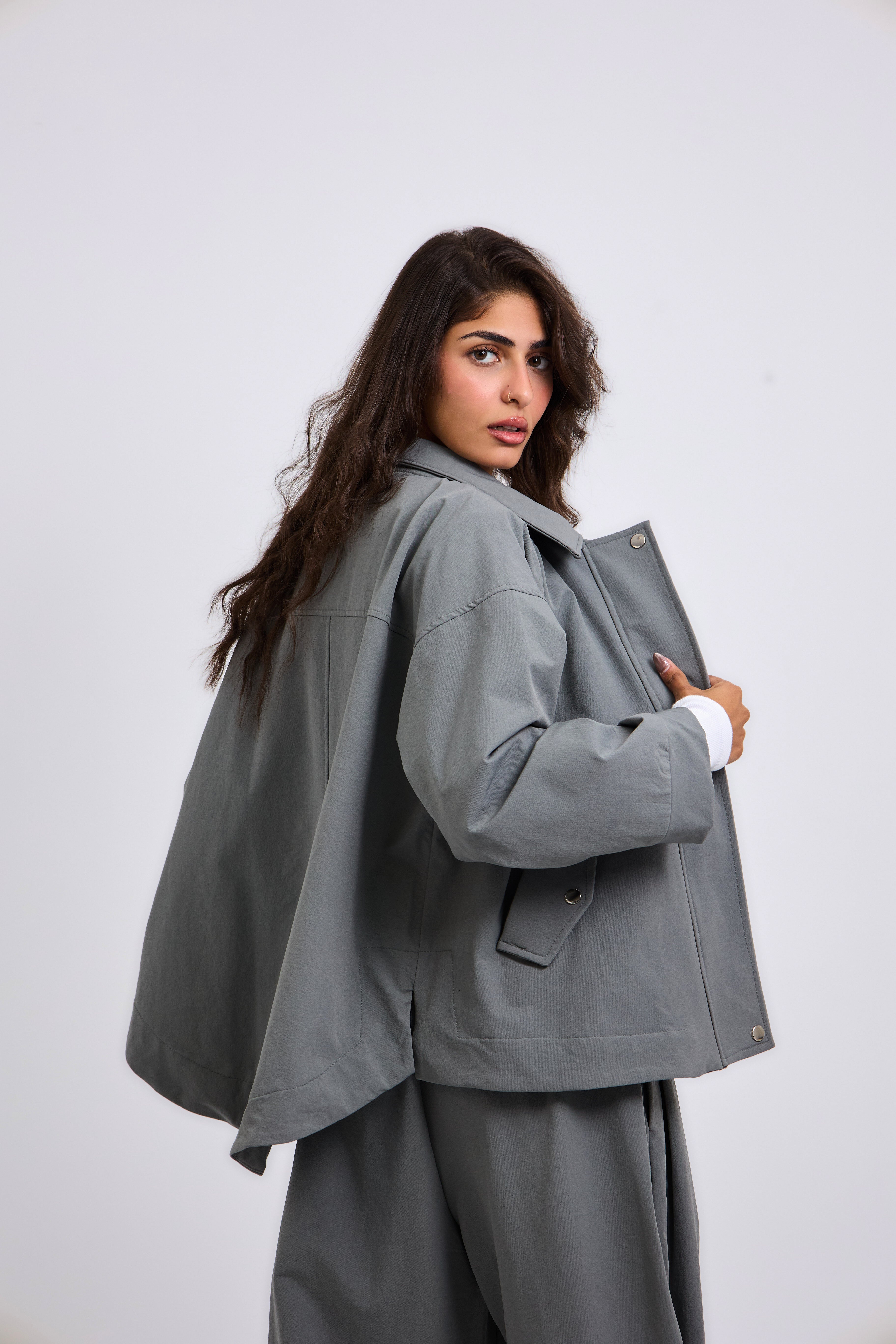 On Point Jacket Grey - AB ESSENTIALS