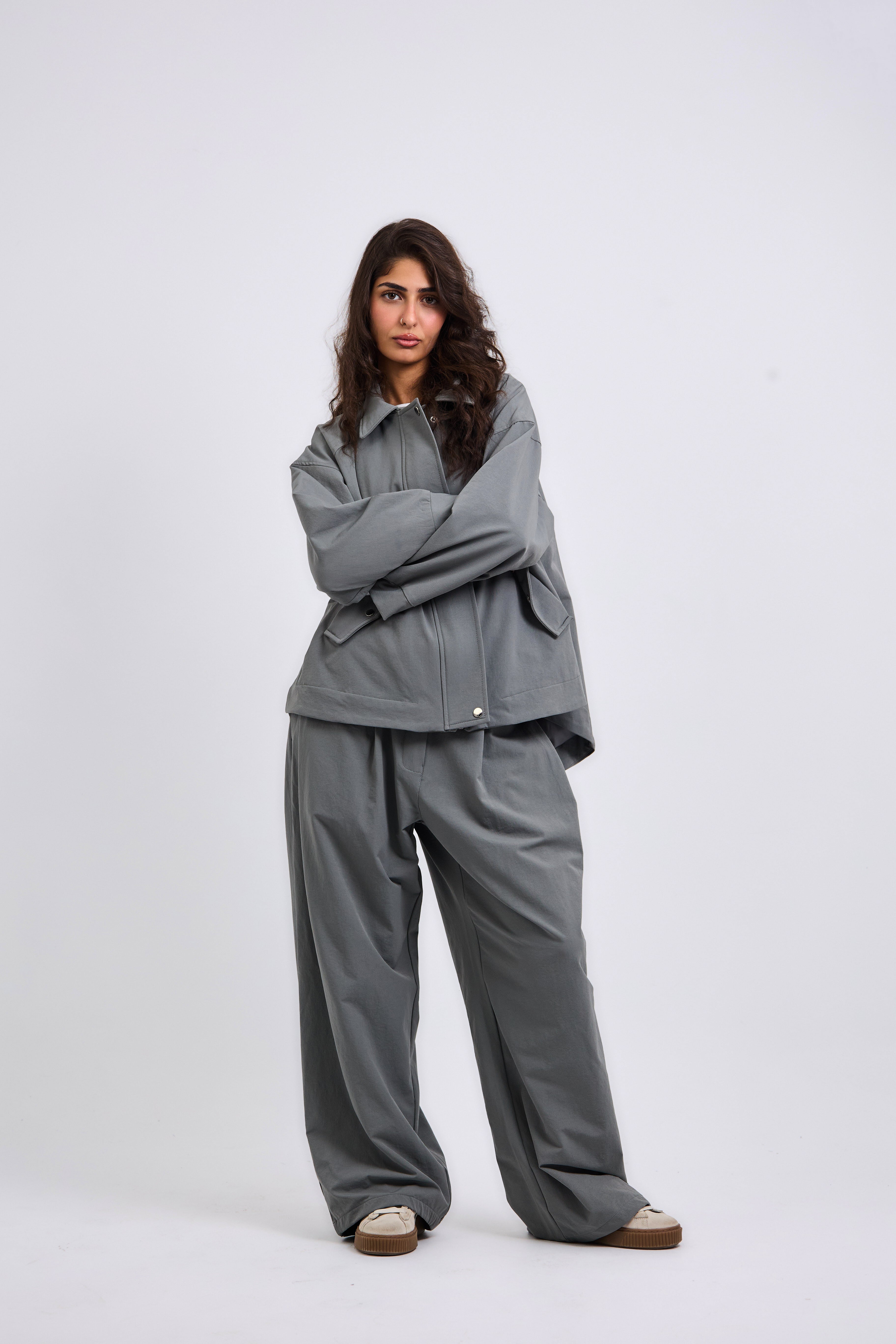 On Point Jacket Grey - AB ESSENTIALS