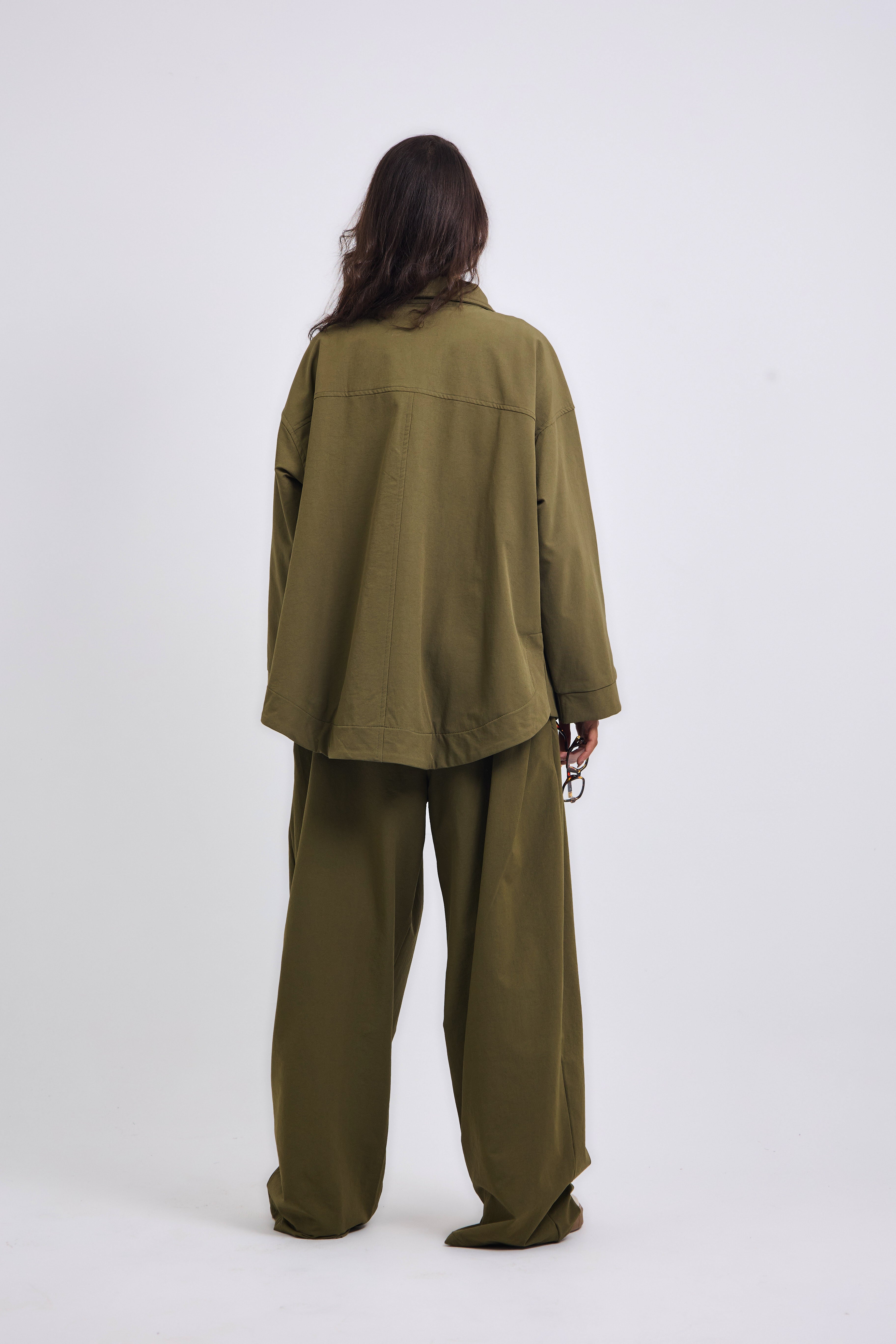 On Point Jacket Olive - AB ESSENTIALS