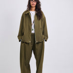 On Point Jacket Olive - AB ESSENTIALS