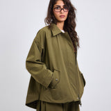 On Point Jacket Olive - AB ESSENTIALS