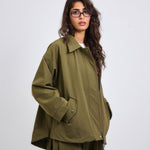 On Point Jacket Olive - AB ESSENTIALS