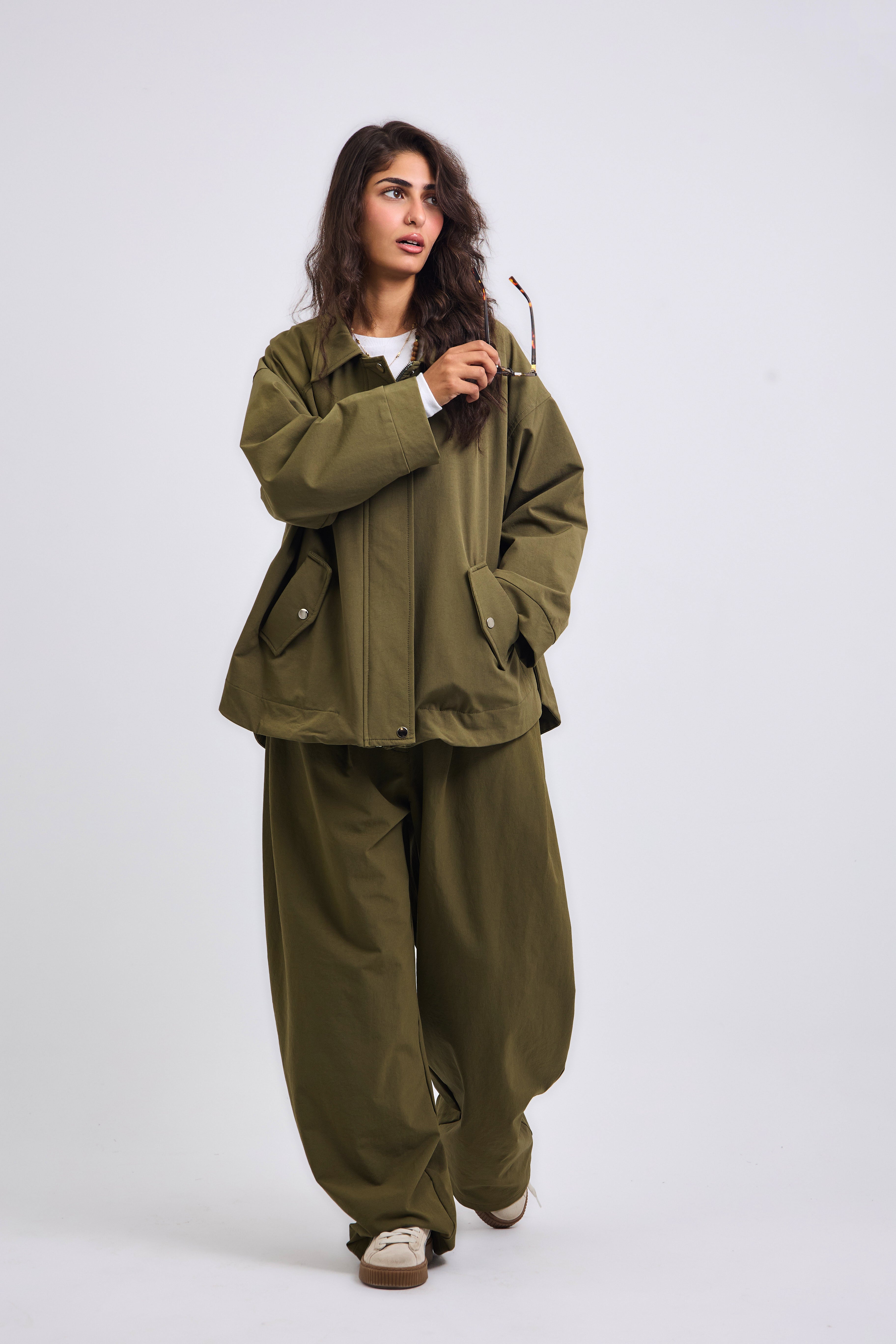 On Point Jacket Olive - AB ESSENTIALS