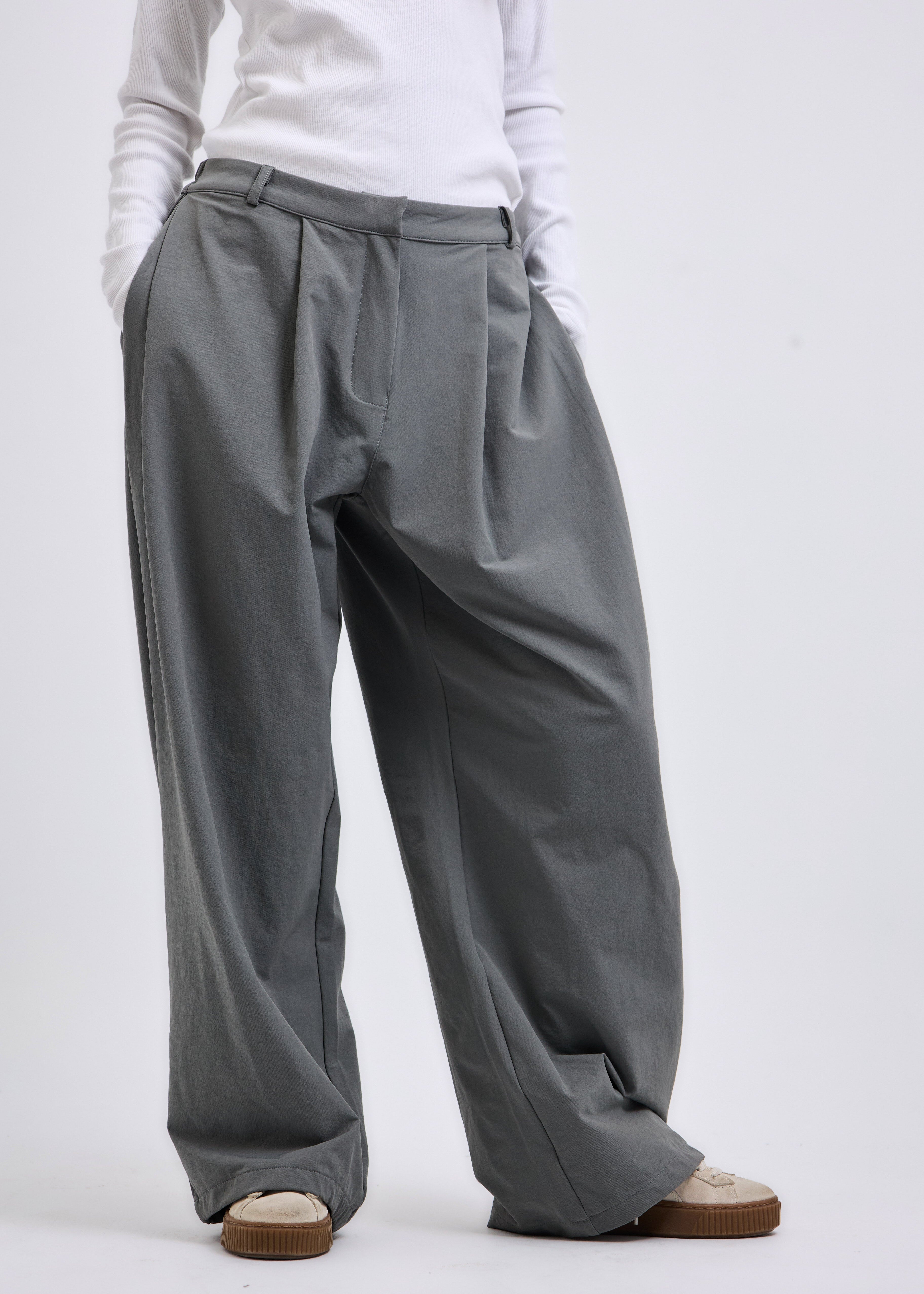 On Point Pants Grey - AB ESSENTIALS