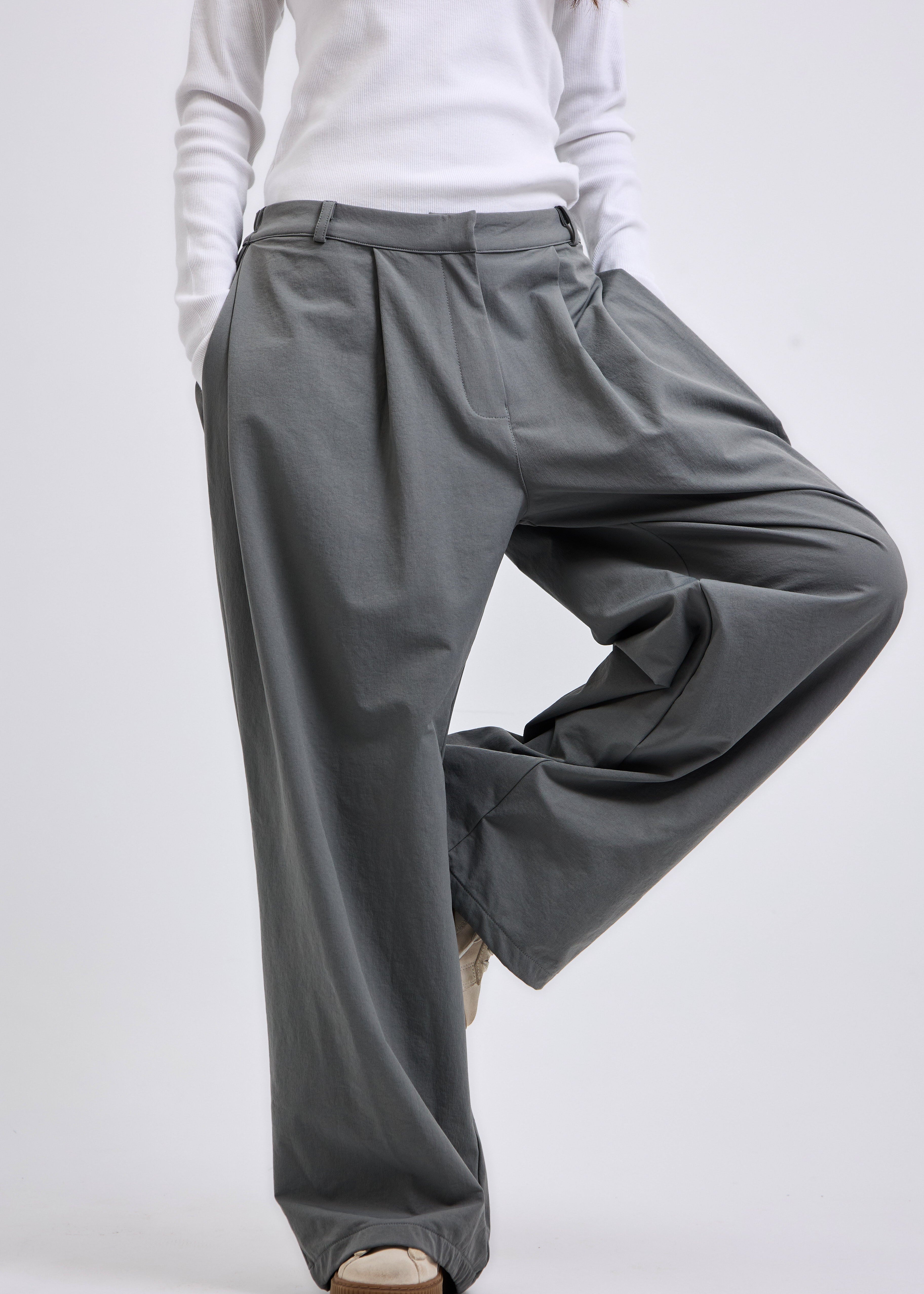On Point Pants Grey - AB ESSENTIALS