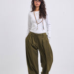 On Point Pants Olive - AB ESSENTIALS