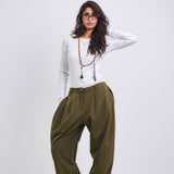 On Point Pants Olive - AB ESSENTIALS