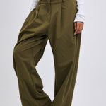 On Point Pants Olive - AB ESSENTIALS