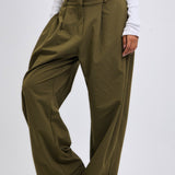 On Point Pants Olive - AB ESSENTIALS