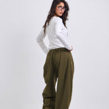 On Point Pants Olive - AB ESSENTIALS