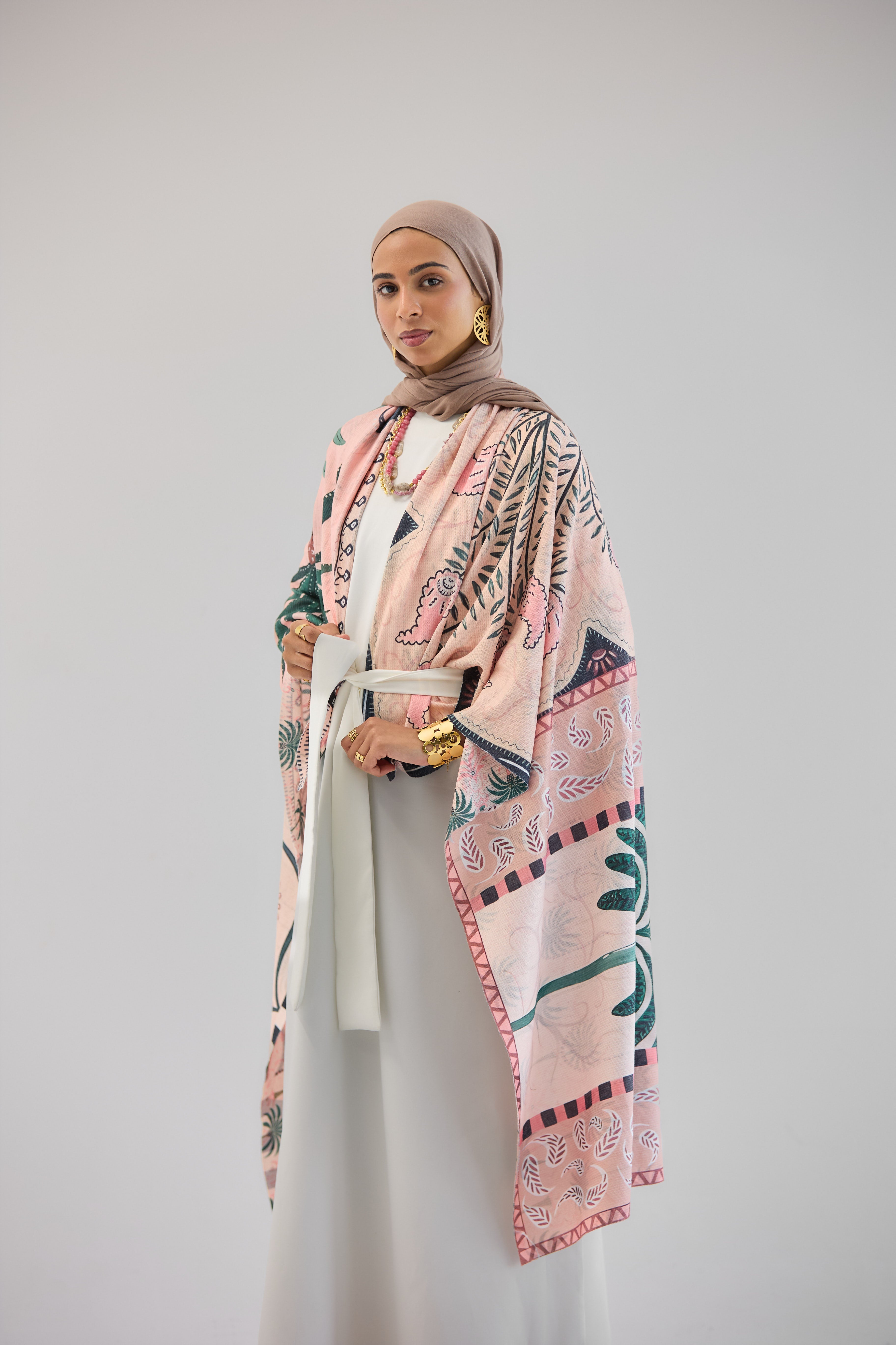 Palm Rose Shawl - AB ESSENTIALS