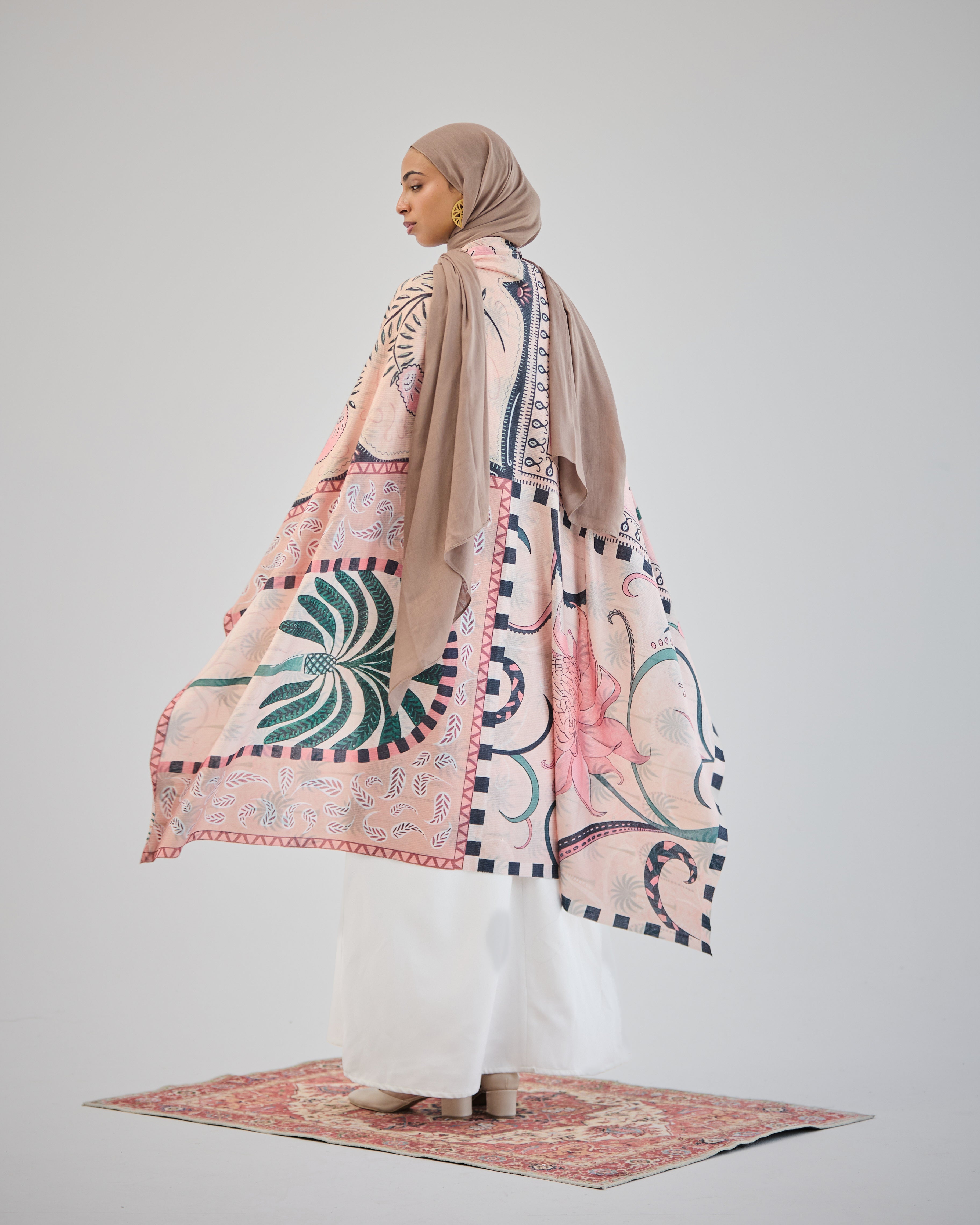 Palm Rose Shawl - AB ESSENTIALS