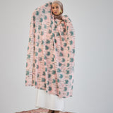 Palm Rose Shawl - AB ESSENTIALS