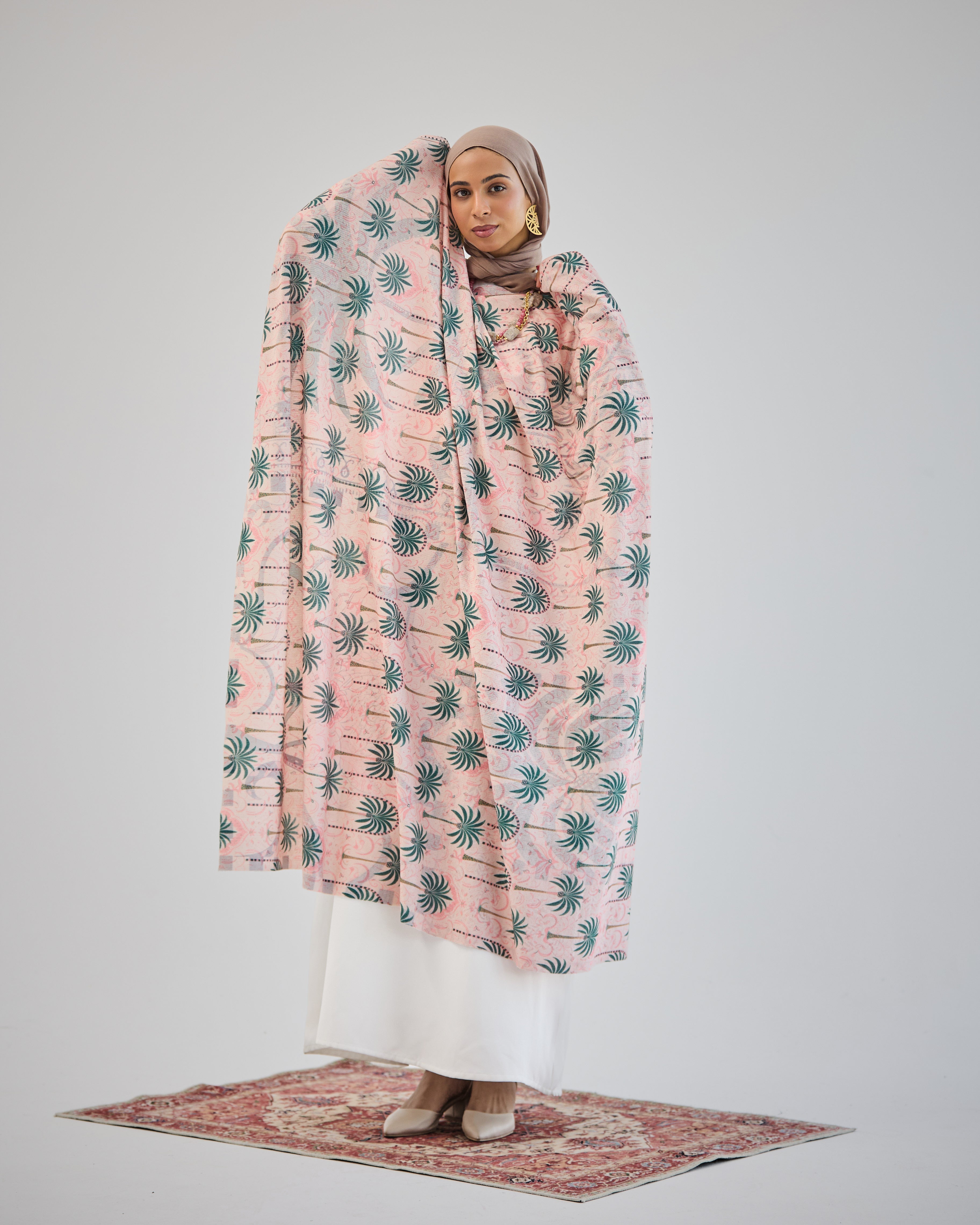 Palm Rose Shawl - AB ESSENTIALS