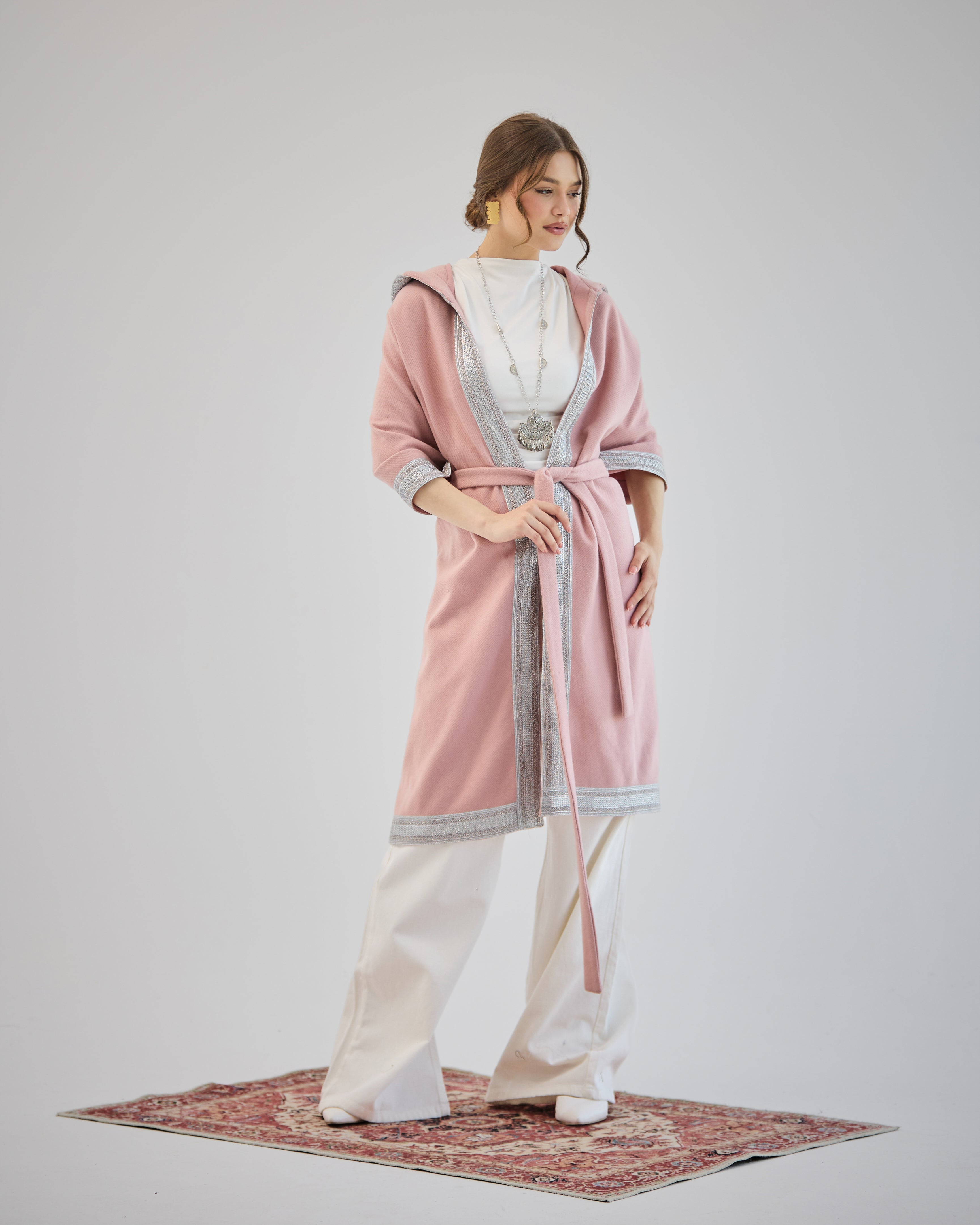 Powder Rose Gown - AB ESSENTIALS