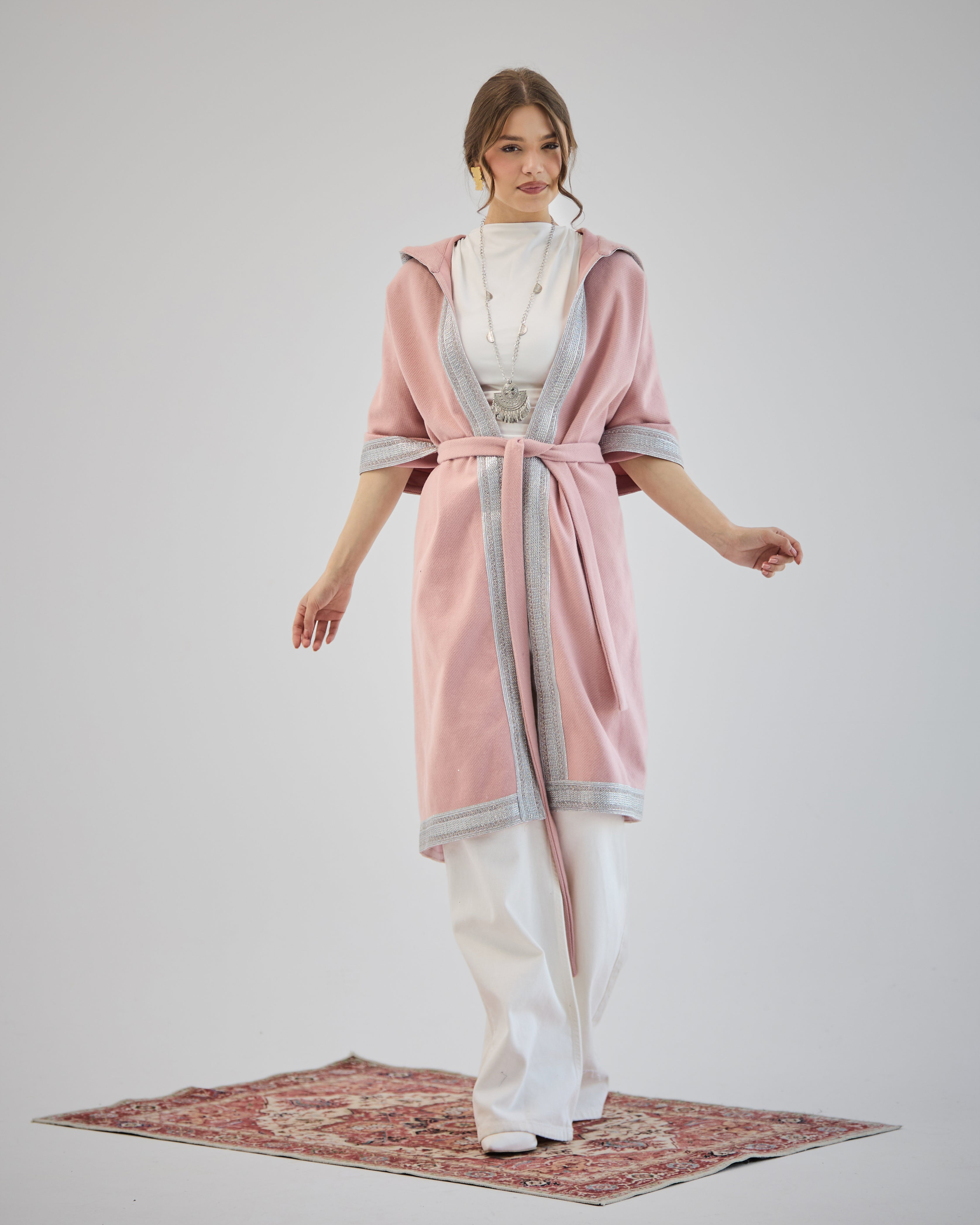 Powder Rose Gown - AB ESSENTIALS