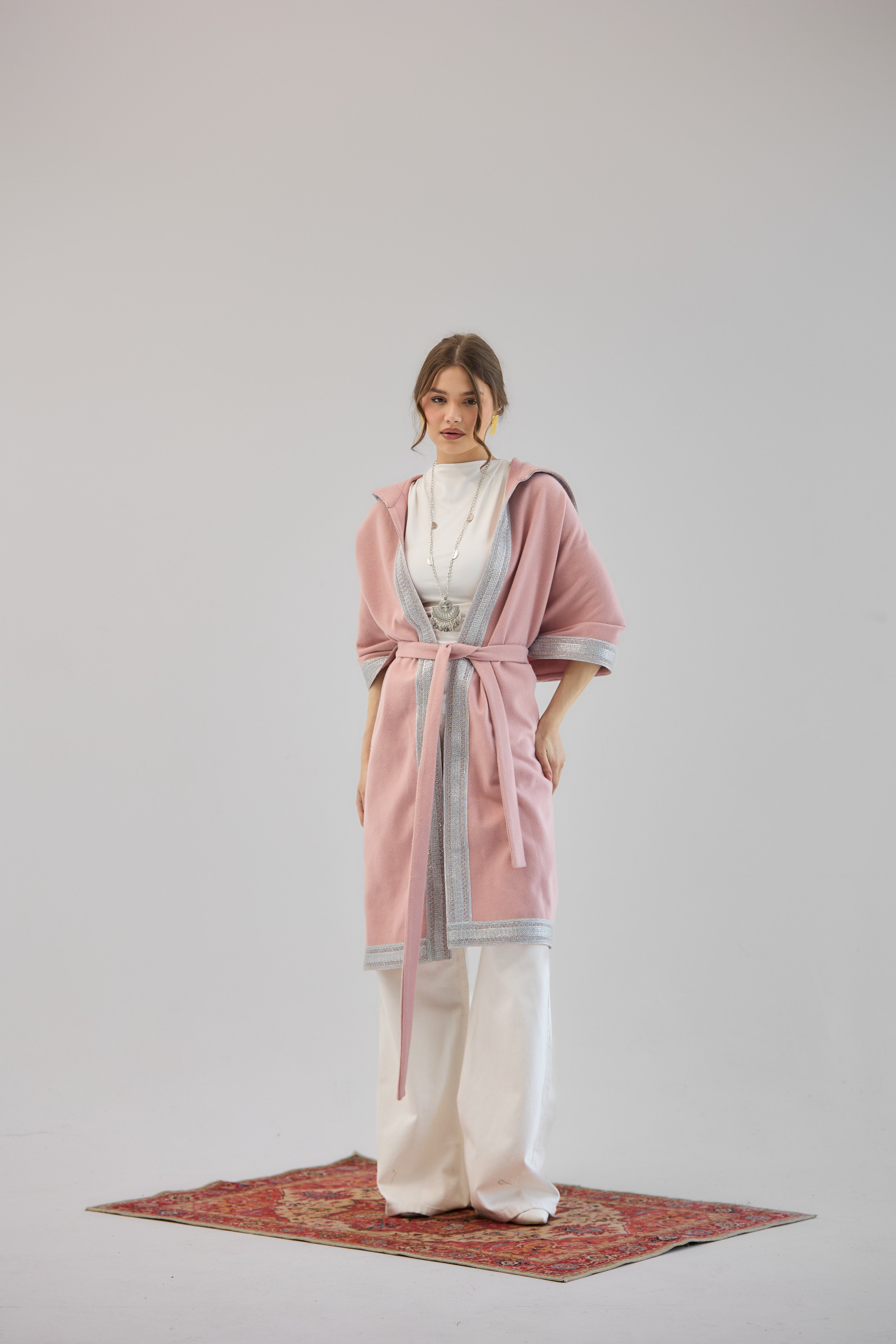 Powder Rose Gown - AB ESSENTIALS