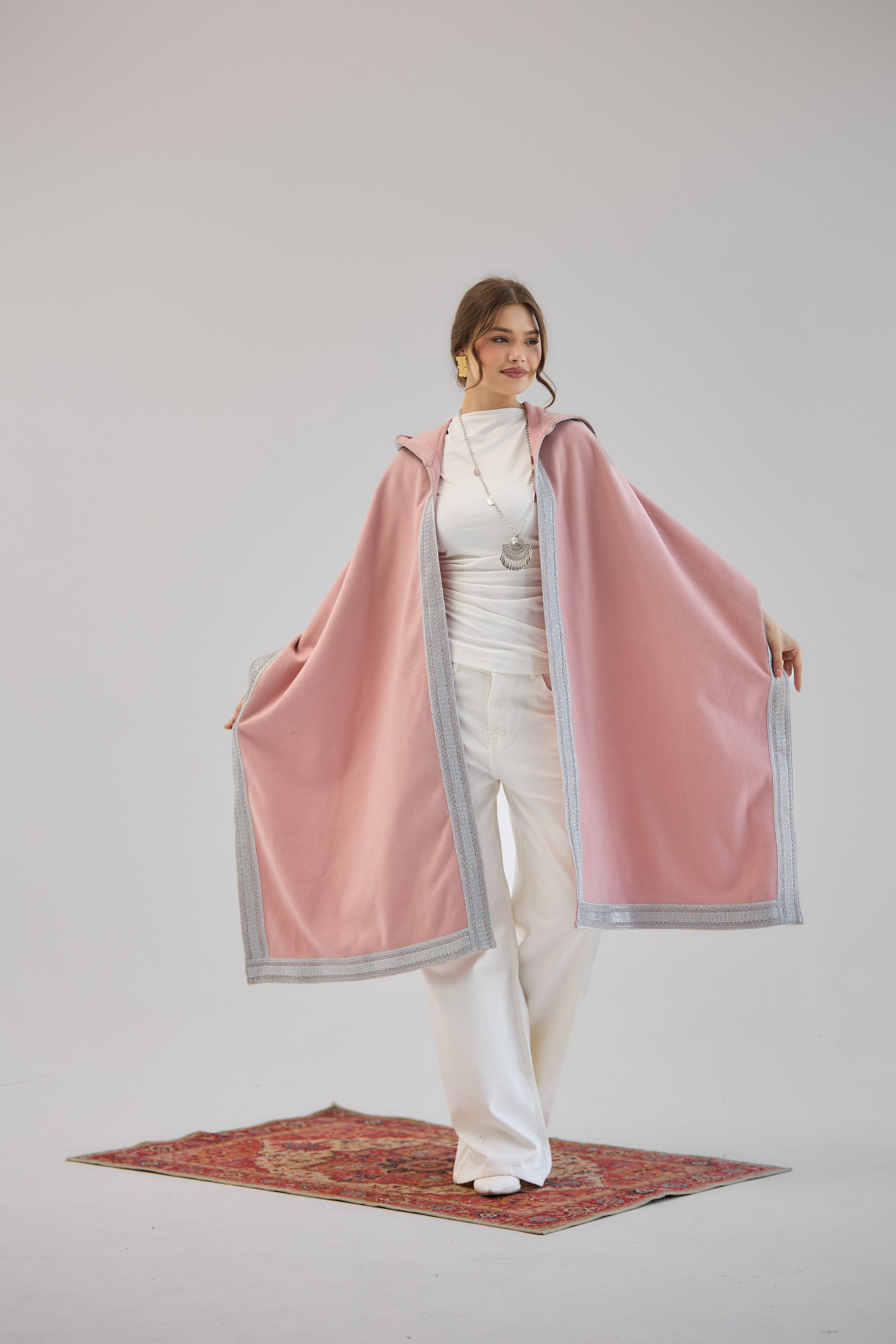 Powder Rose Gown - AB ESSENTIALS