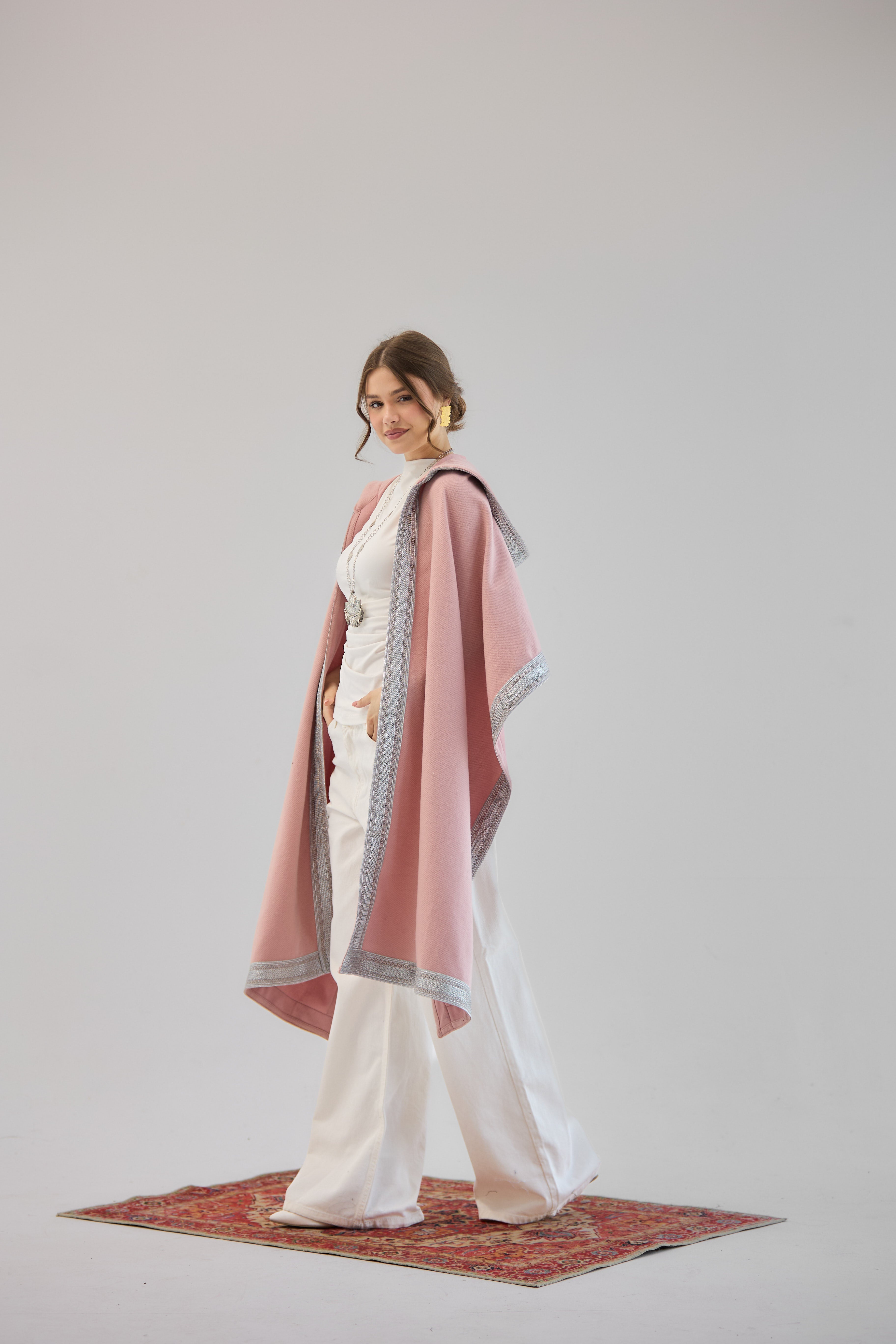Powder Rose Gown - AB ESSENTIALS