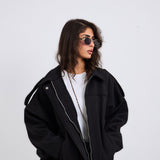 Power Jacket Black - AB ESSENTIALS