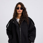 Power Jacket Black - AB ESSENTIALS