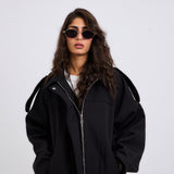 Power Jacket Black - AB ESSENTIALS