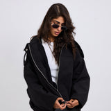 Power Jacket Black - AB ESSENTIALS