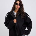 Power Jacket Black - AB ESSENTIALS