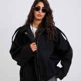 Power Jacket Black - AB ESSENTIALS