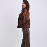 Power Jacket Brown - AB ESSENTIALS