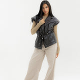 Pulse Vest Brown - AB ESSENTIALS