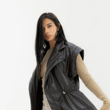 Pulse Vest Brown - AB ESSENTIALS