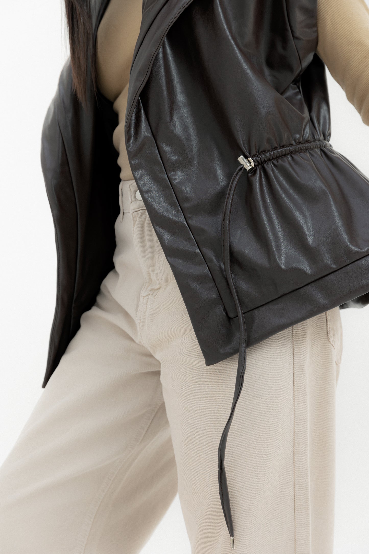 Pulse Vest Brown - AB ESSENTIALS