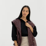 Pulse Vest Burgundy - AB ESSENTIALS