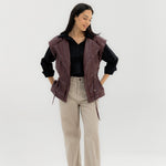 Pulse Vest Burgundy - AB ESSENTIALS