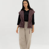 Pulse Vest Burgundy - AB ESSENTIALS