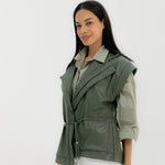 Pulse Vest Olive - AB ESSENTIALS