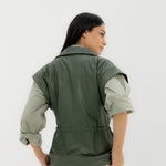 Pulse Vest Olive - AB ESSENTIALS