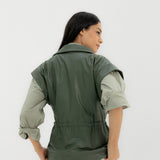 Pulse Vest Olive - AB ESSENTIALS