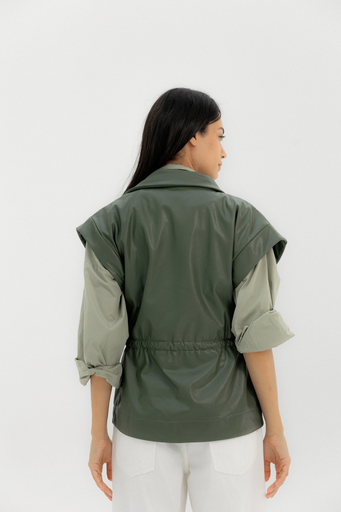 Pulse Vest Olive - AB ESSENTIALS