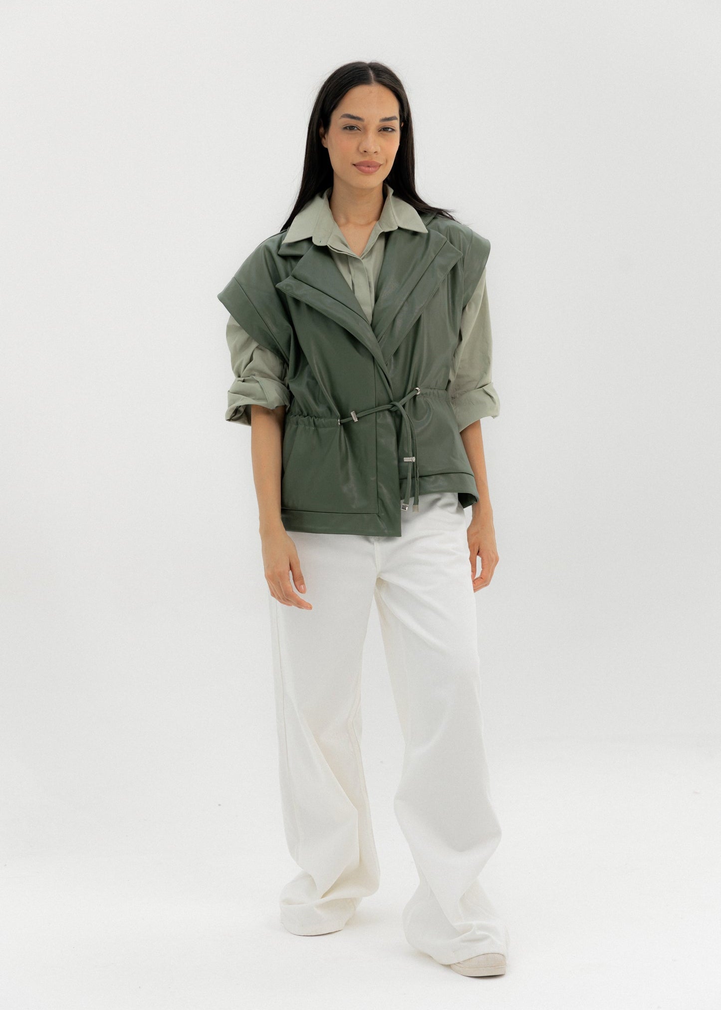 Pulse Vest Olive - AB ESSENTIALS