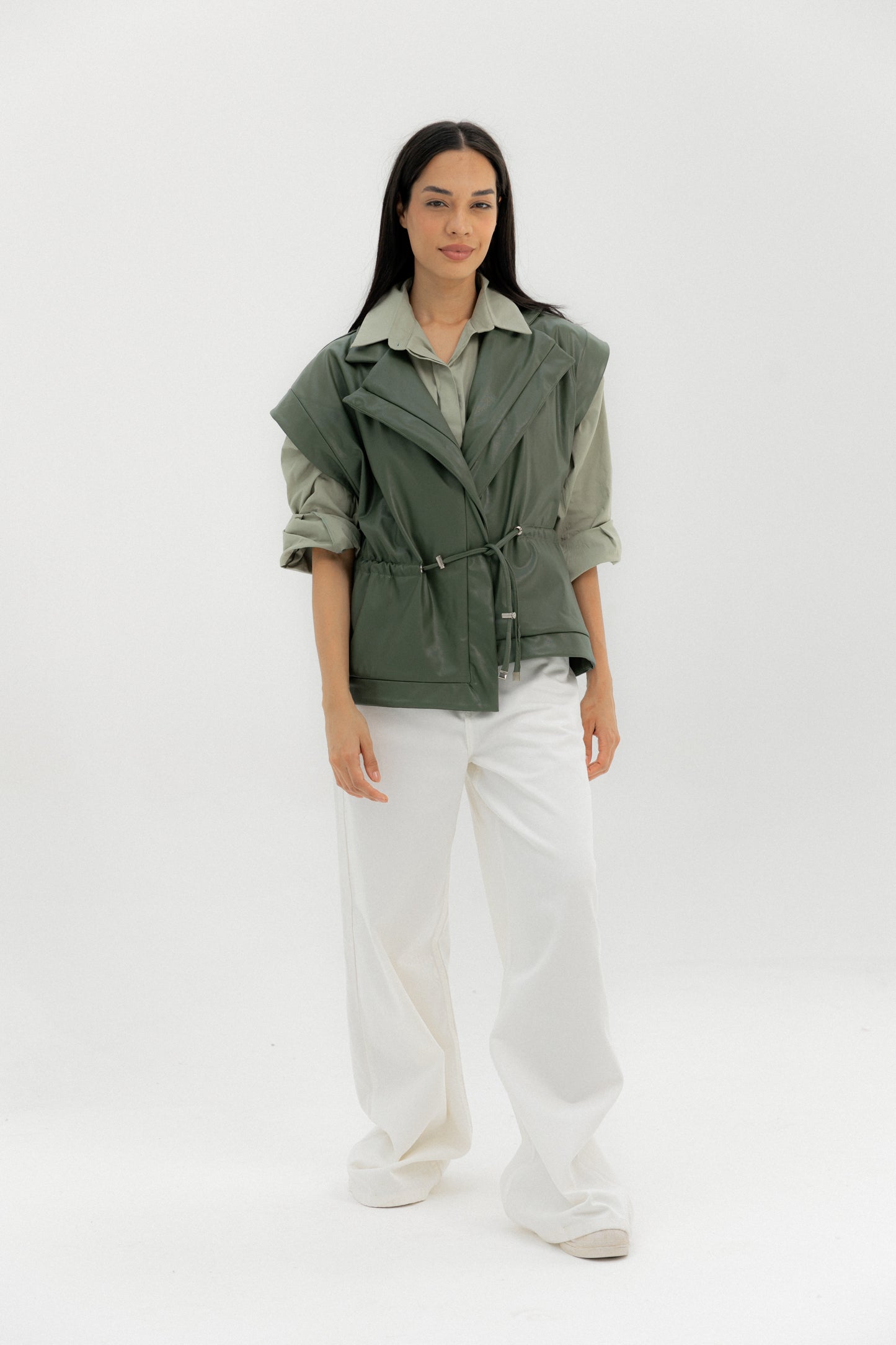 Pulse Vest Olive - AB ESSENTIALS