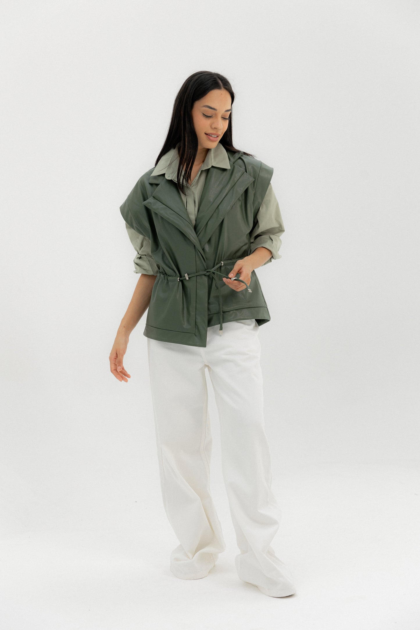 Pulse Vest Olive - AB ESSENTIALS