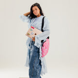 Ruffled Cardigan Baby Blue - AB ESSENTIALS