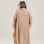 Ruffled Cardigan Cafe - AB ESSENTIALS