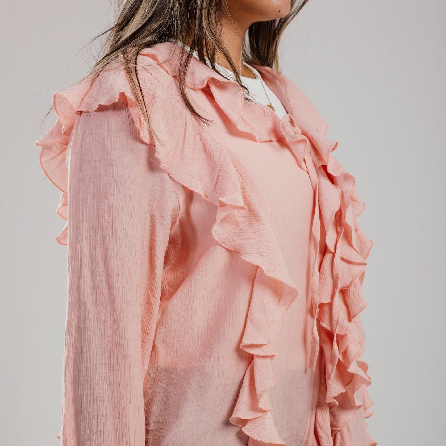 Ruffled Top Rose - AB ESSENTIALS