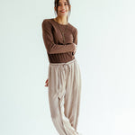 Satin Glow Pants Gold - AB ESSENTIALS