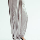 Satin Glow Pants Silver - AB ESSENTIALS