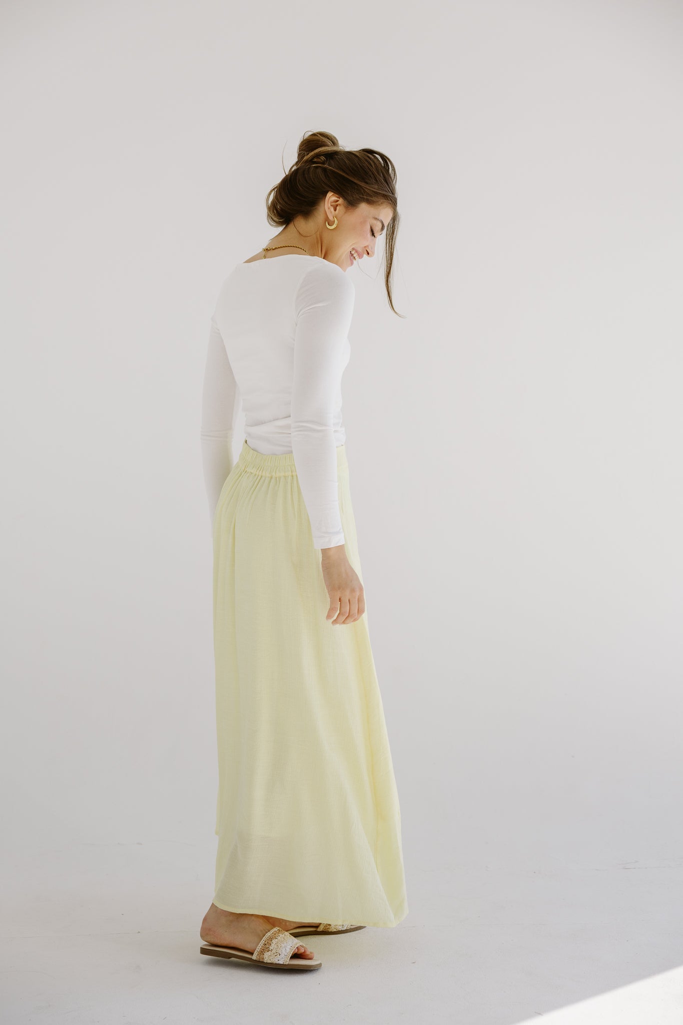 Seashell Skirt Butter Yellow - AB ESSENTIALS